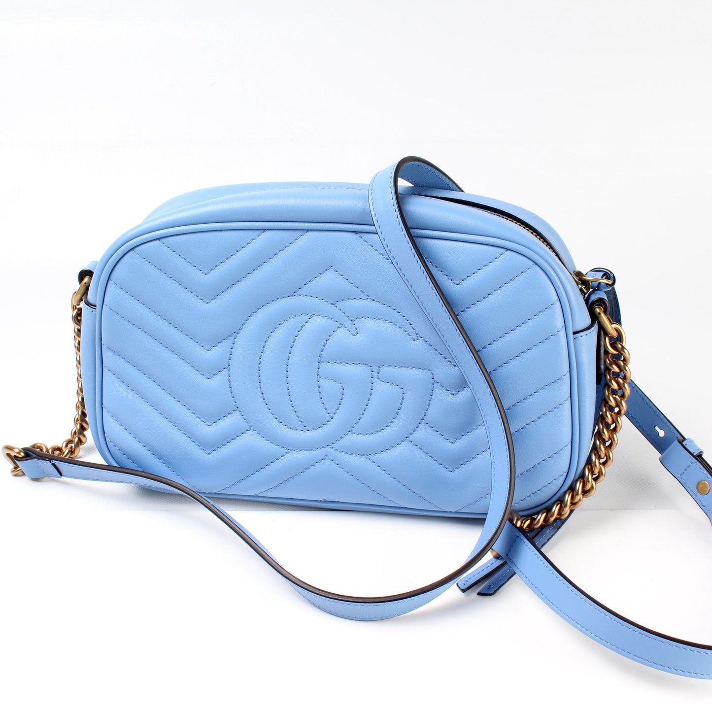 447632 Marmont Small Leather Camera