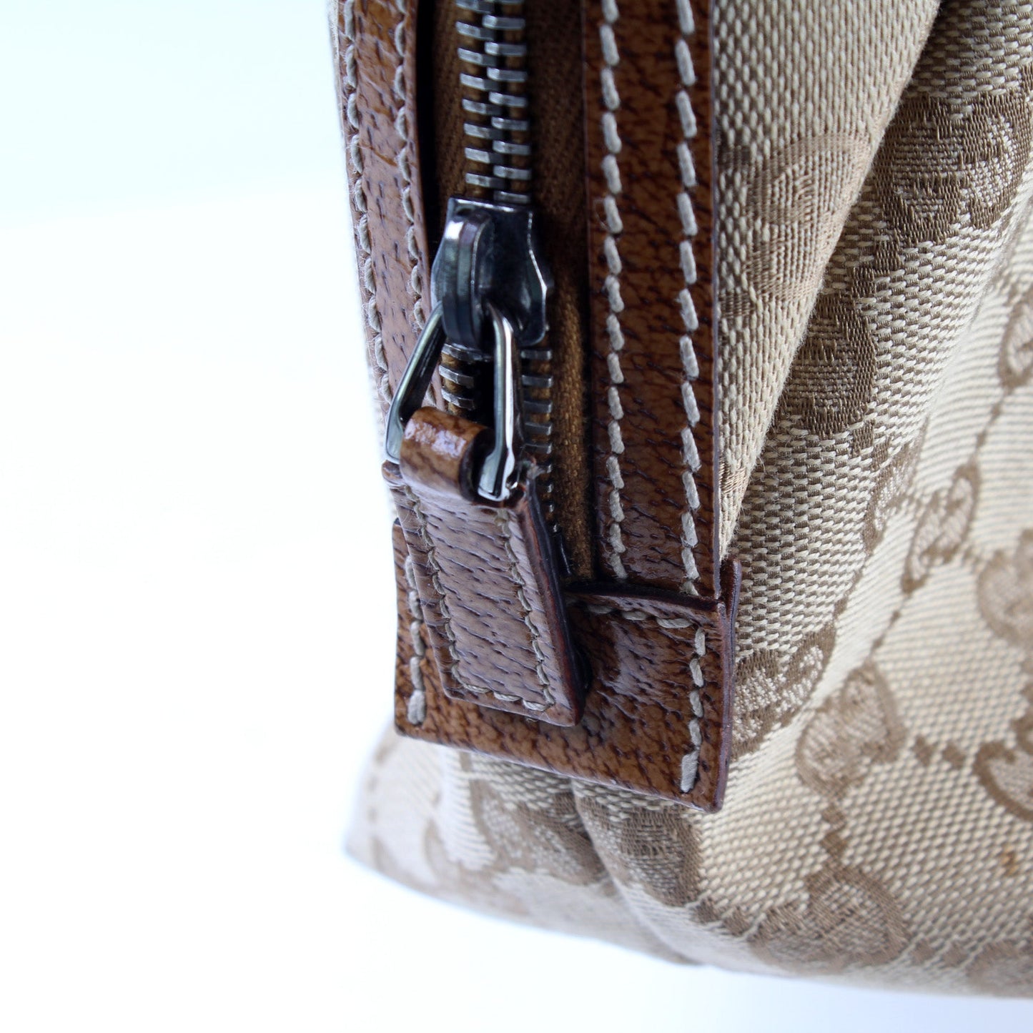 113009 GG Canvas Mini Boston