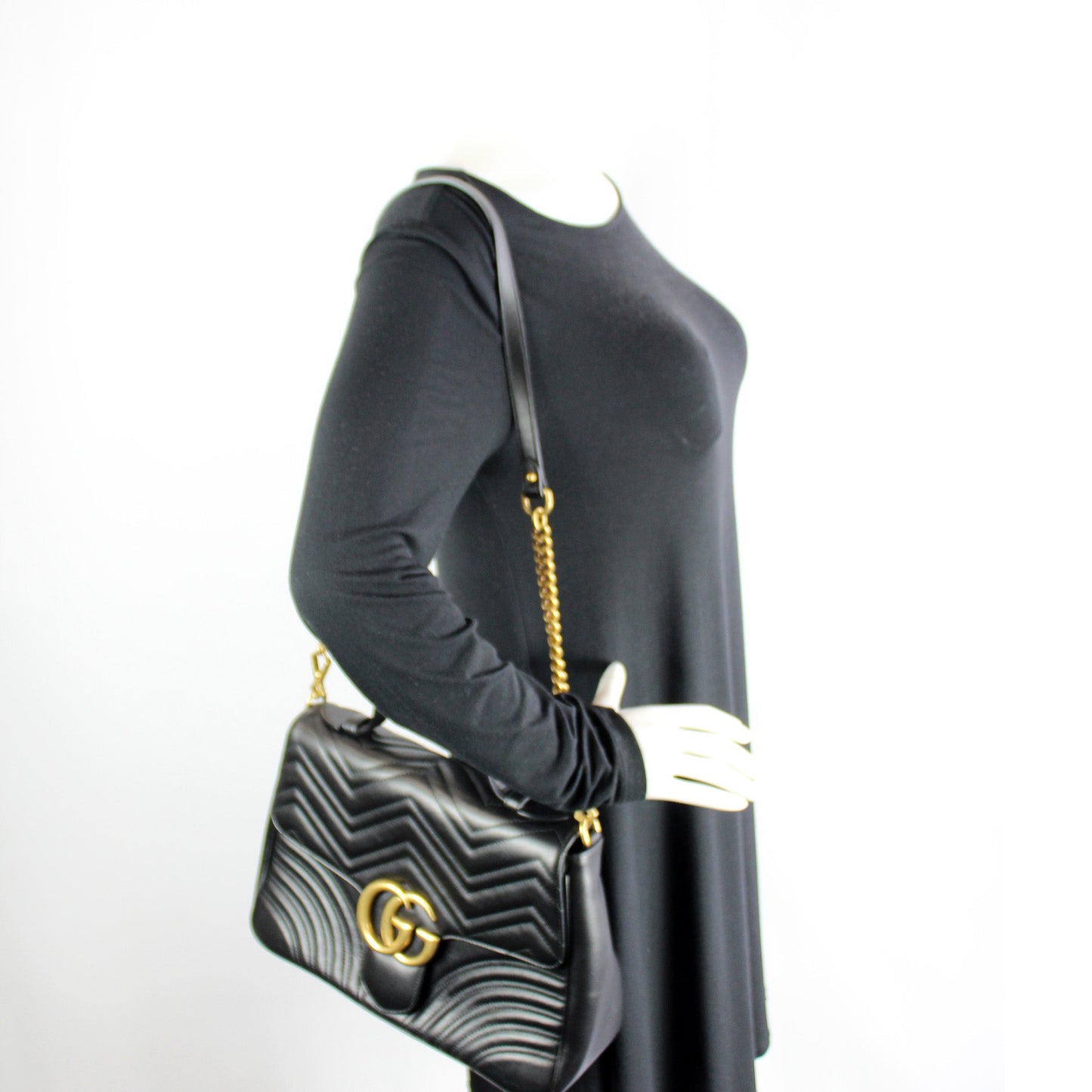 498109 Marmont Top Handle Medium