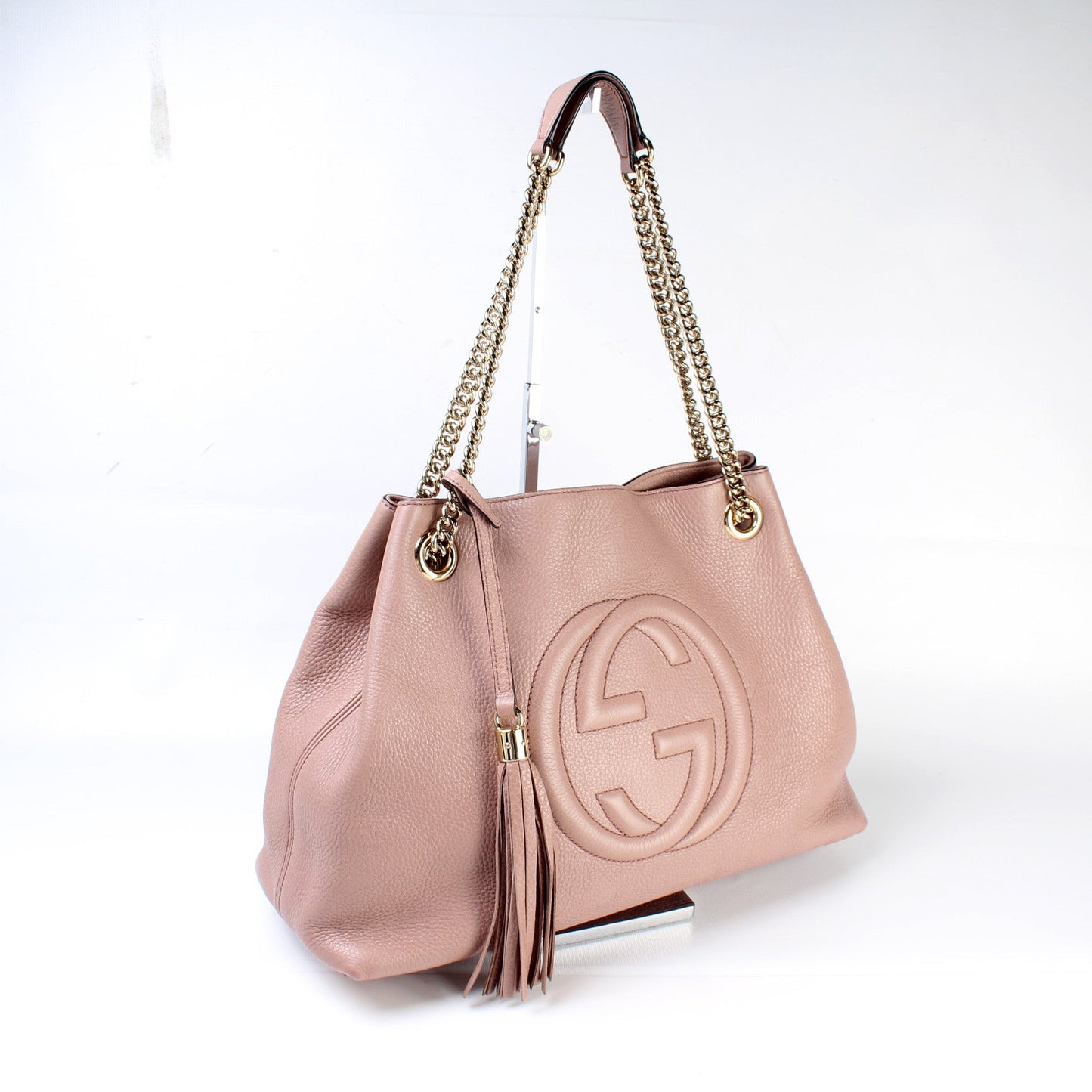 308982 Soho Leather Shoulder Medium