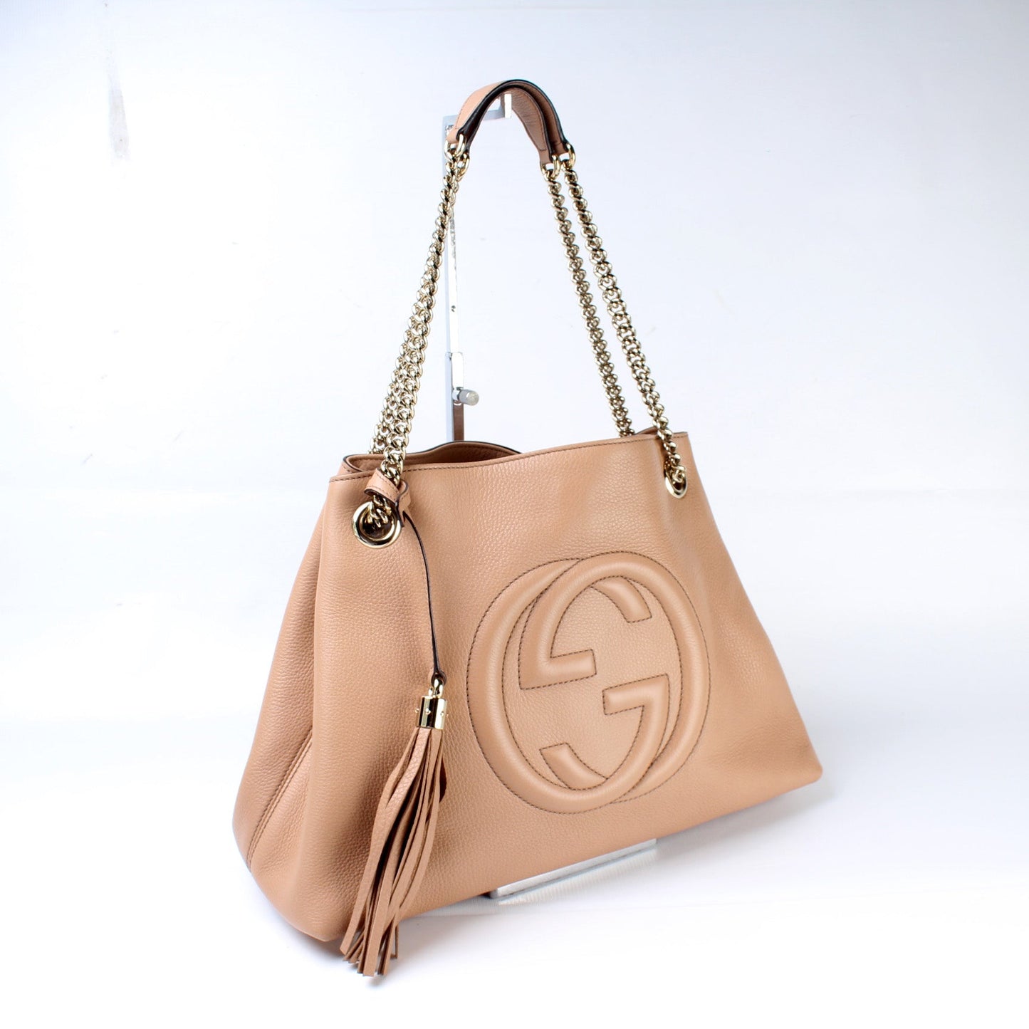 308982 Soho Leather Shoulder Medium