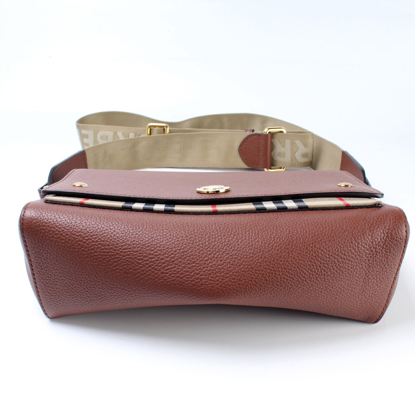 Note Crossbody Leather / Vintage Check