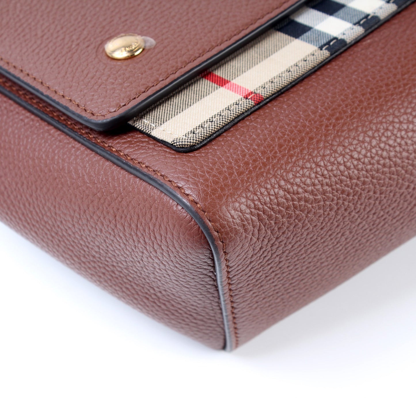 Note Crossbody Leather / Vintage Check