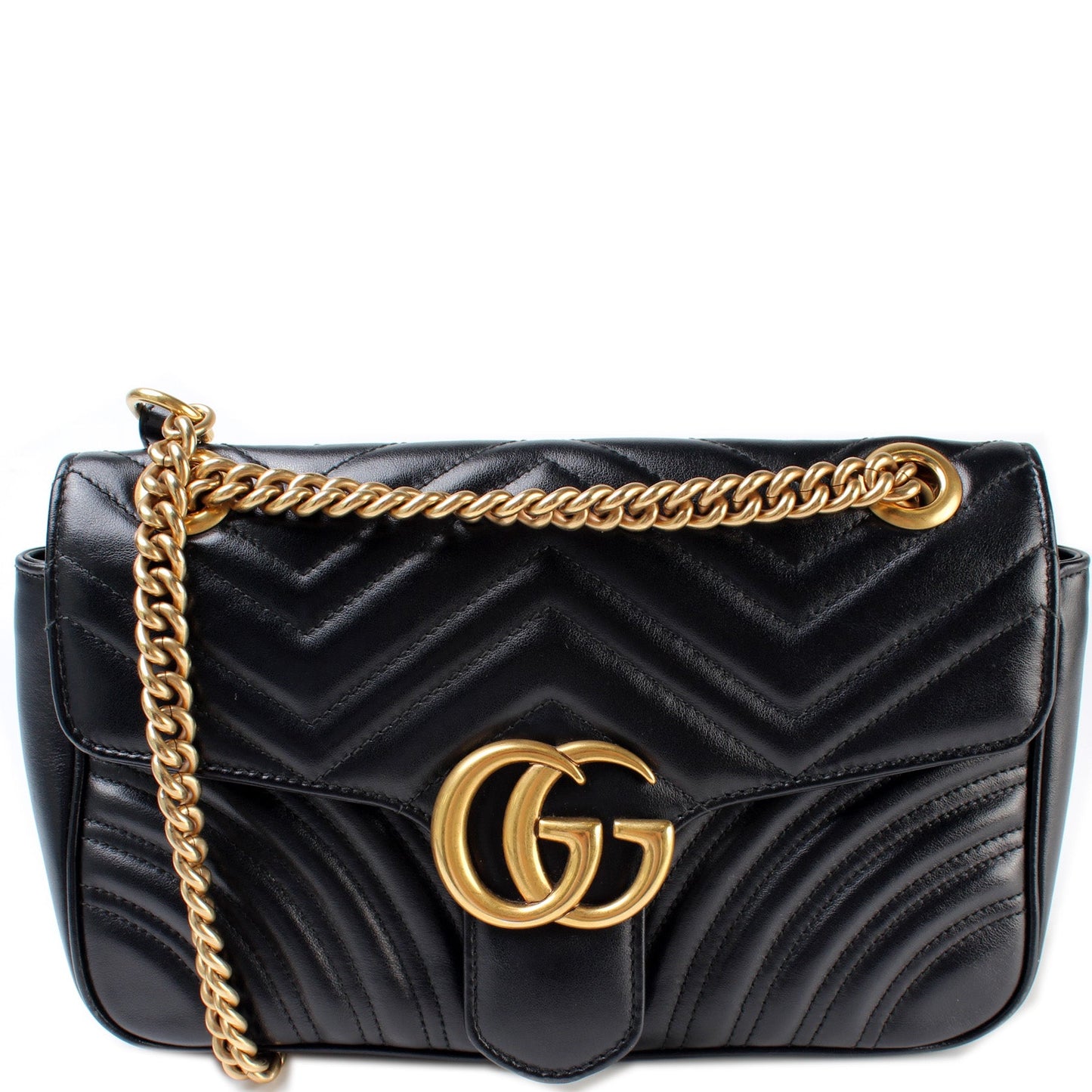 443497 GG Marmont Shoulder Small Flap
