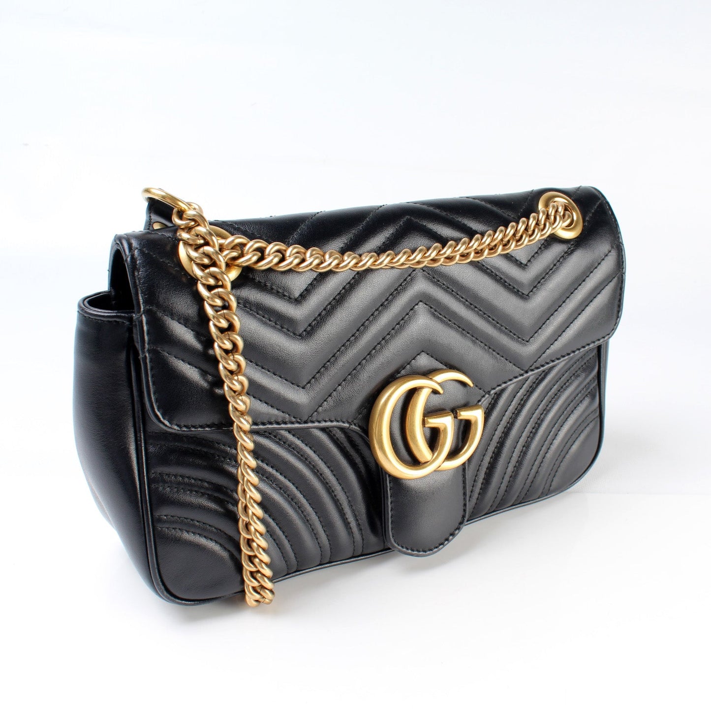 443497 GG Marmont Shoulder Small Flap