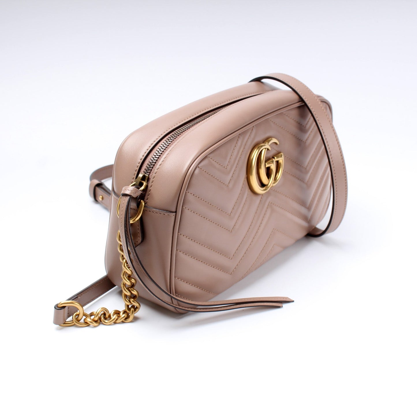447632 Marmont Small Leather Camera