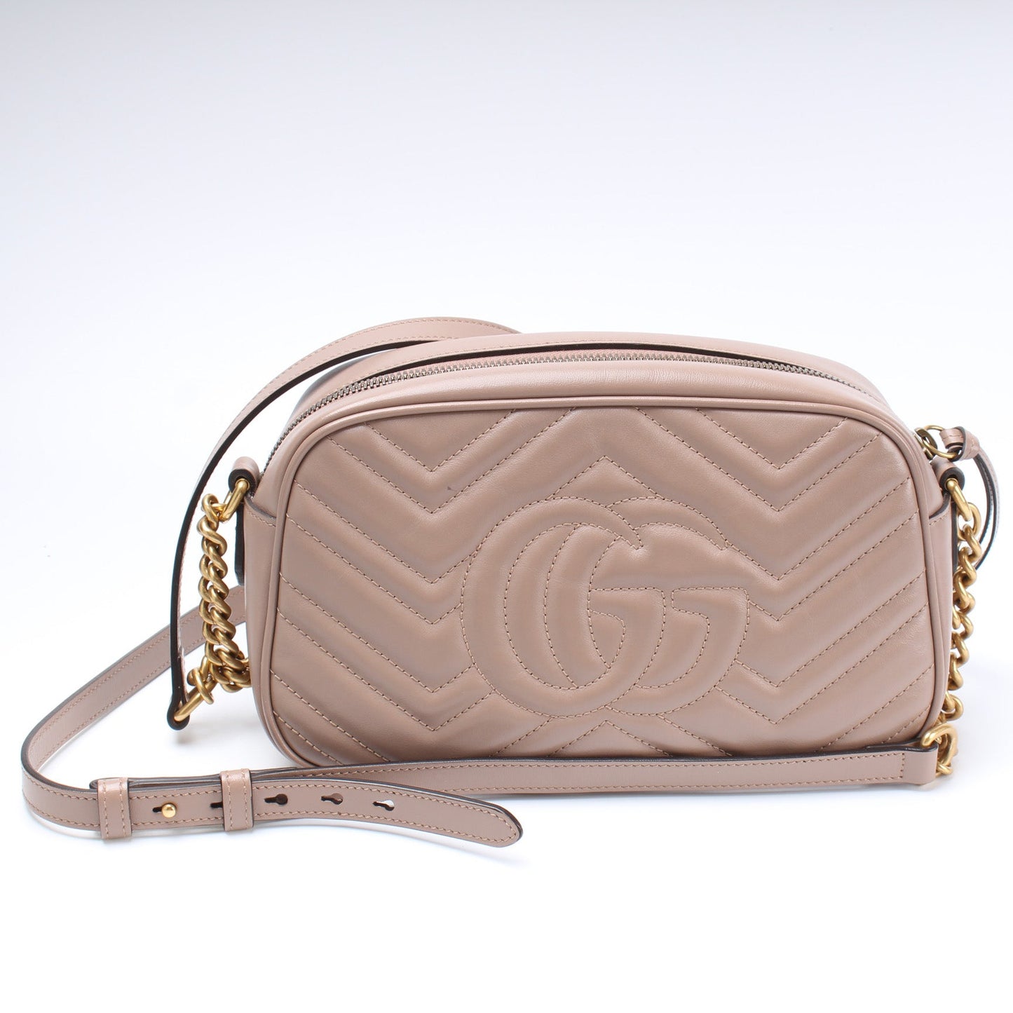447632 Marmont Small Leather Camera