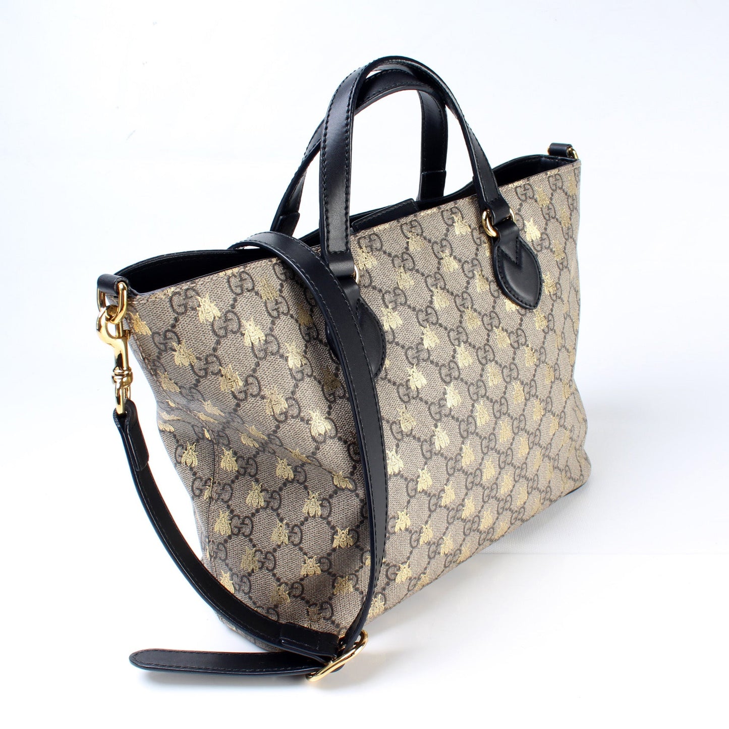 473887 GG Supreme Canvas Small Tote