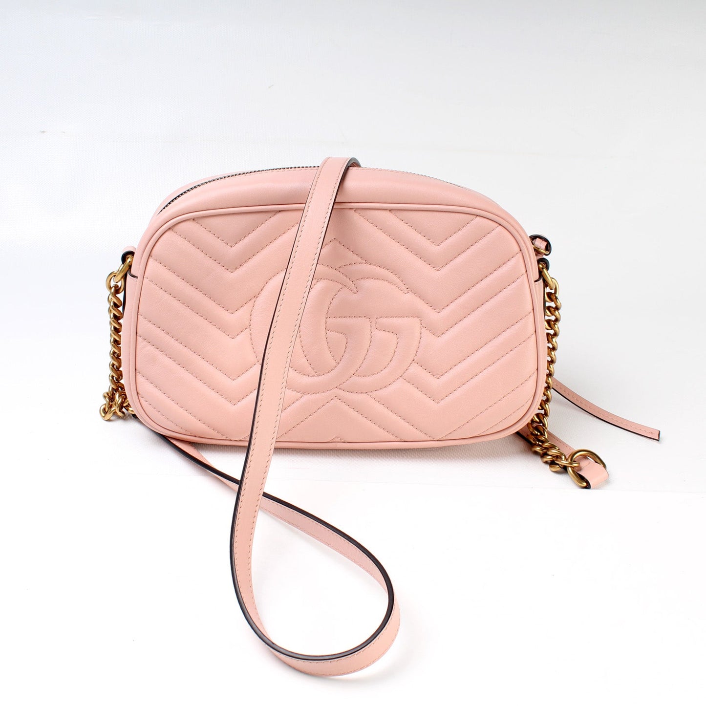 447632 Marmont Small Leather Camera