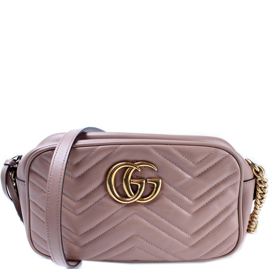447632 Marmont Small Leather Camera Bag