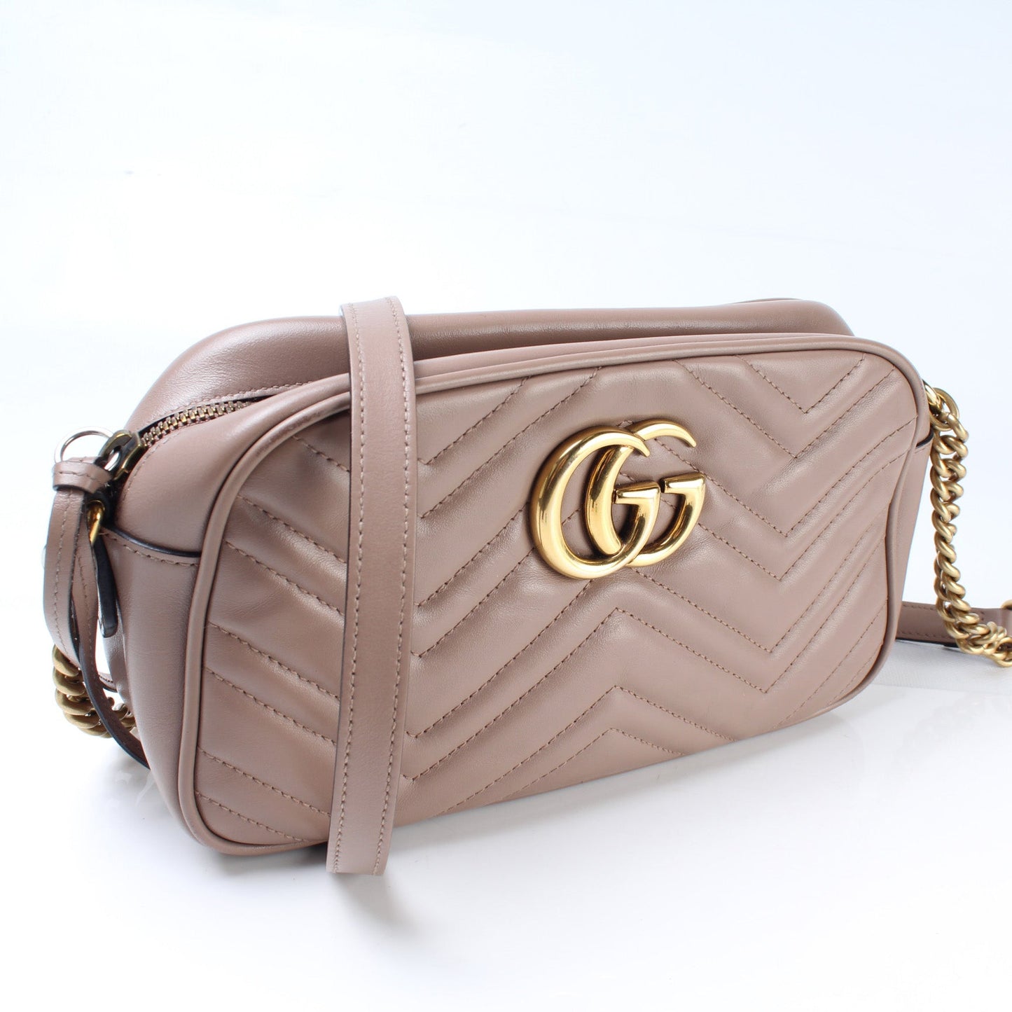 447632 Marmont Small Leather Camera Bag