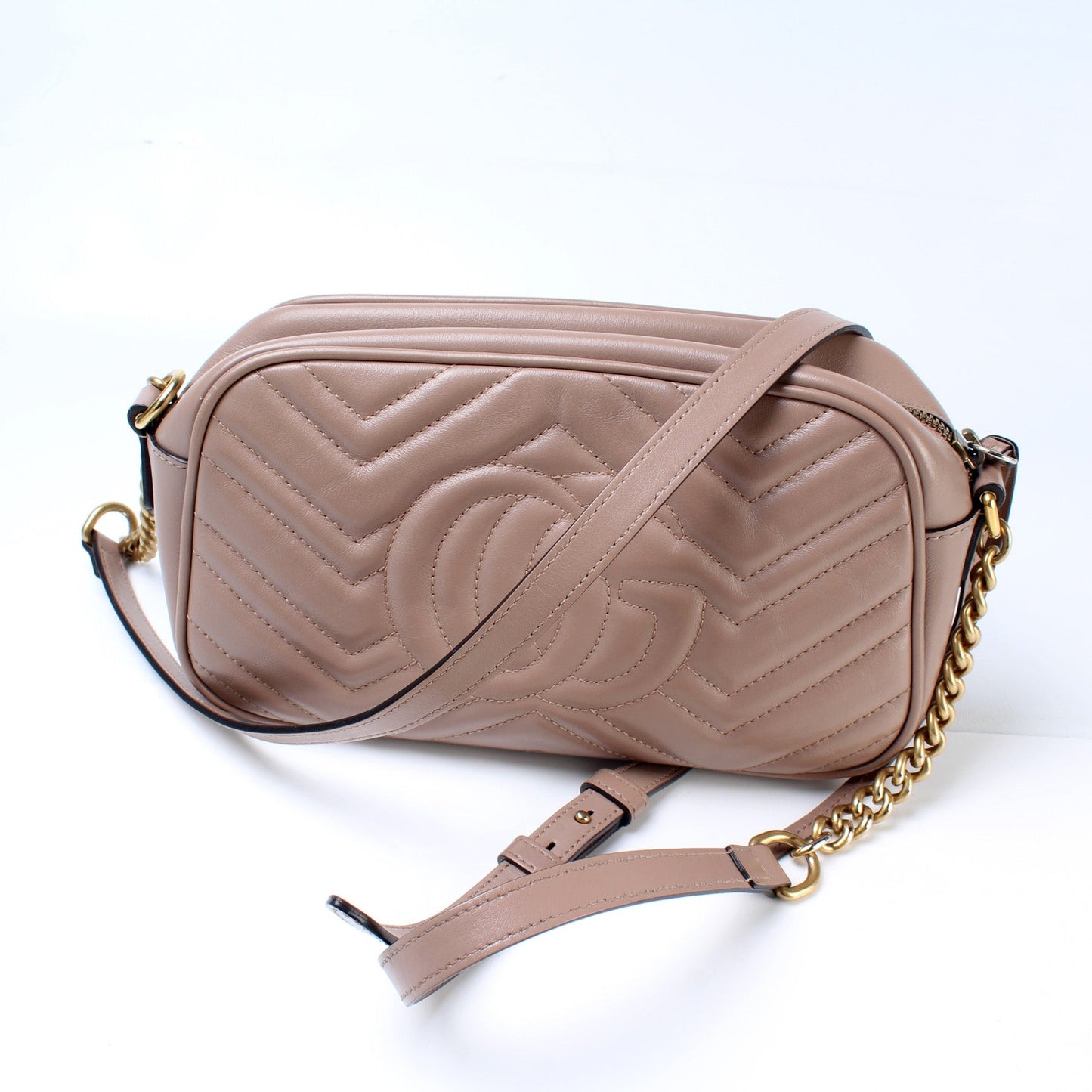 447632 Marmont Small Leather Camera Bag