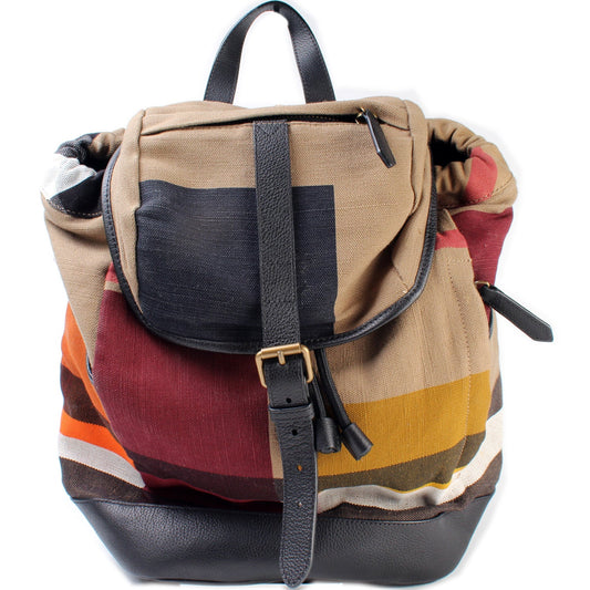Drifton Backpack Color Block Mega Check