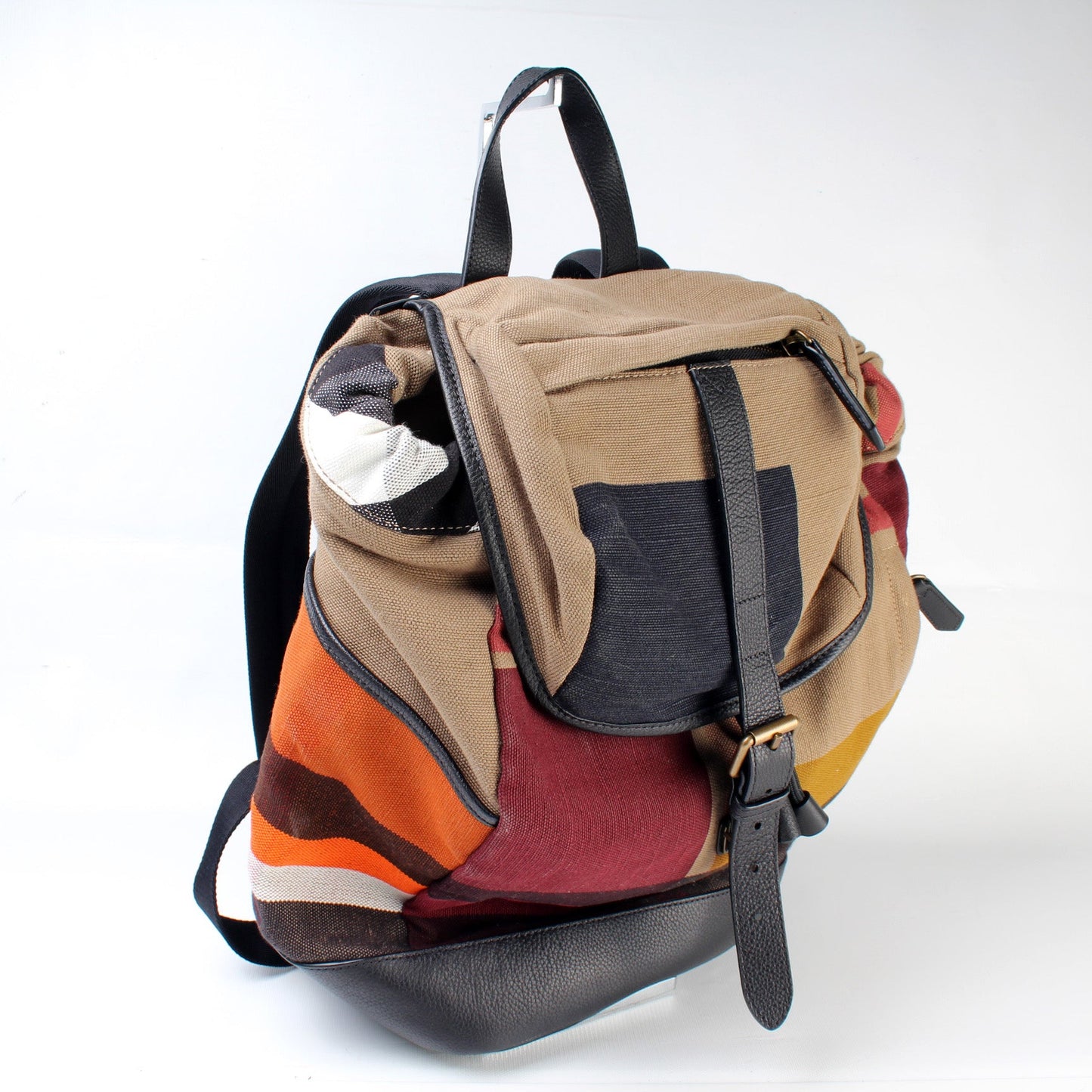 Drifton Backpack Color Block Mega Check