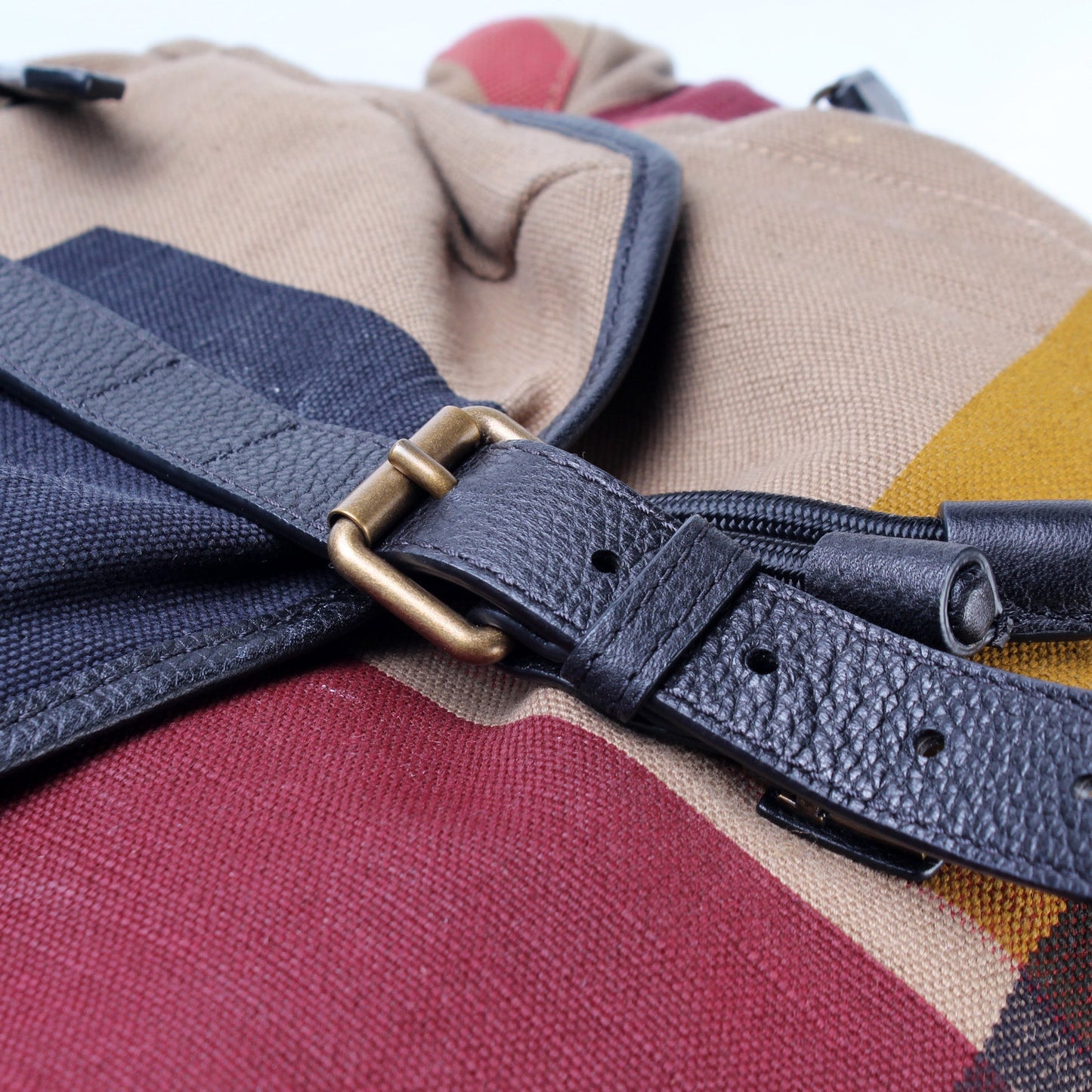 Drifton Backpack Color Block Mega Check