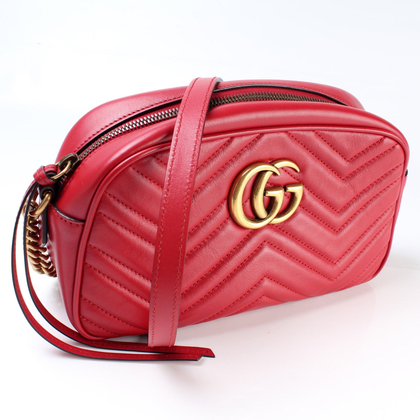 447632 Marmont Small Leather Camera