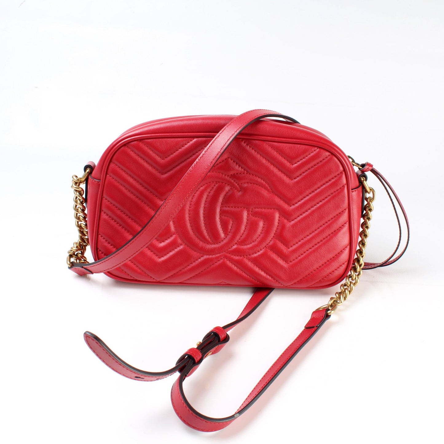 447632 Marmont Small Leather Camera