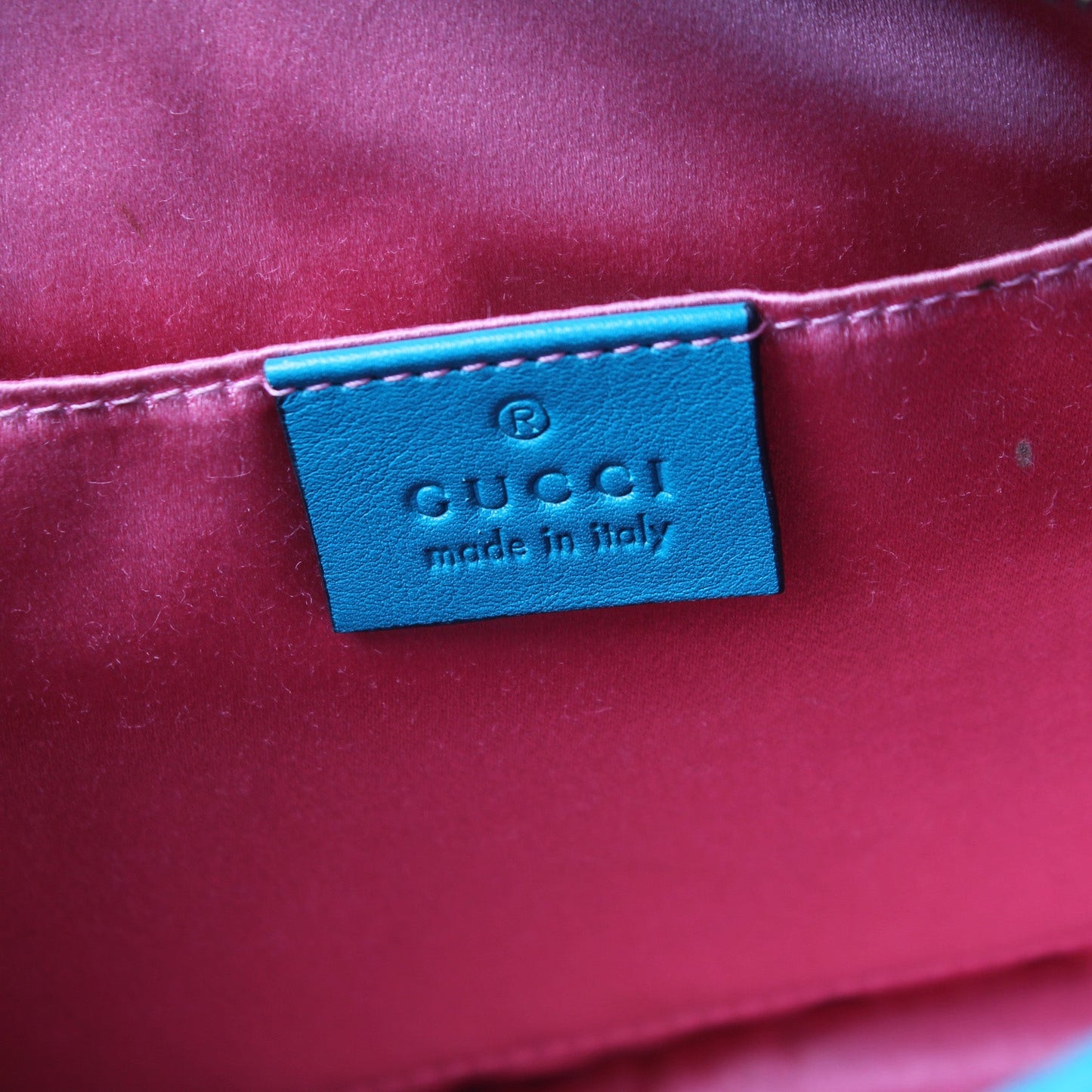447632 Marmont Small Velvet Camera Bag