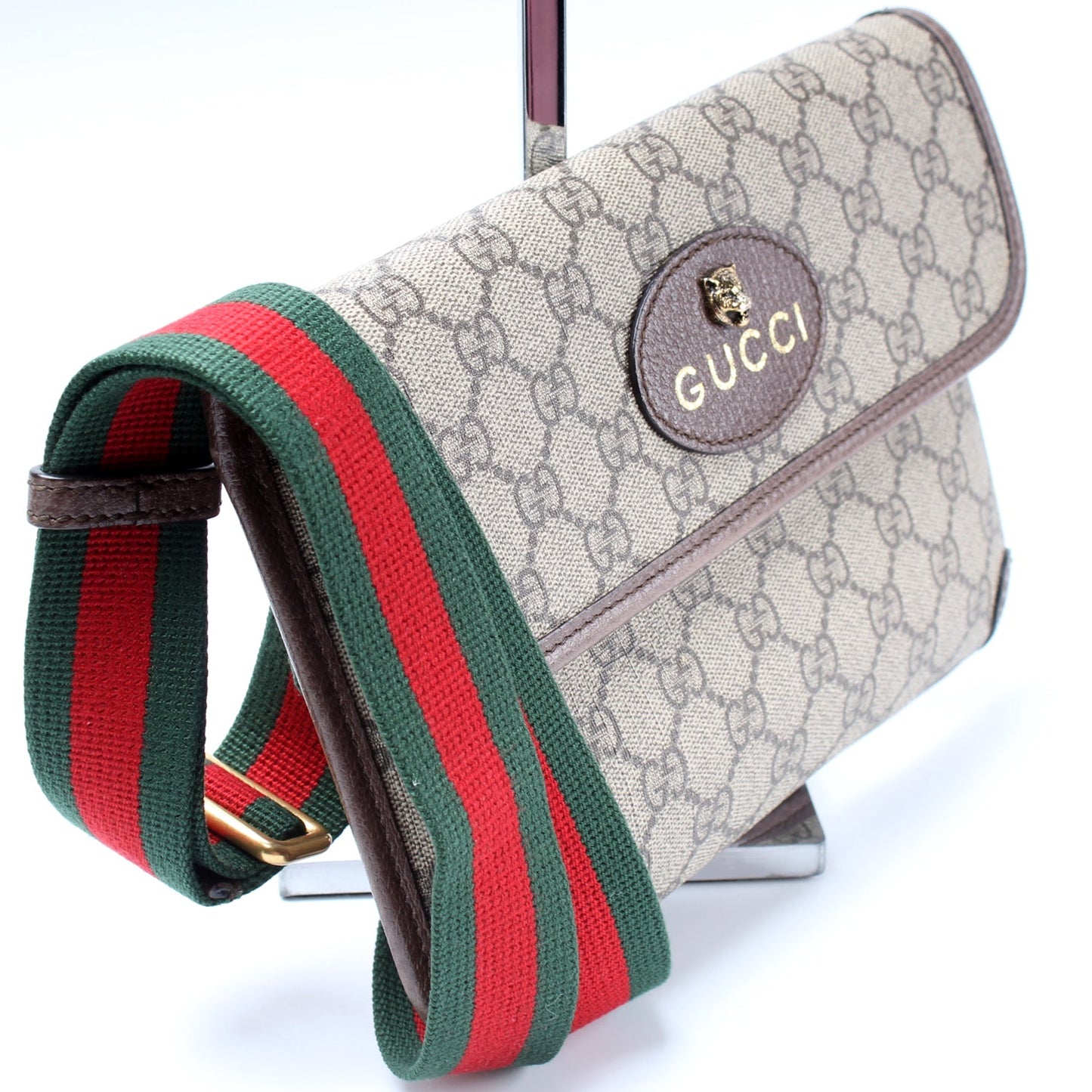 493930 GG Supreme Neo Web Belt