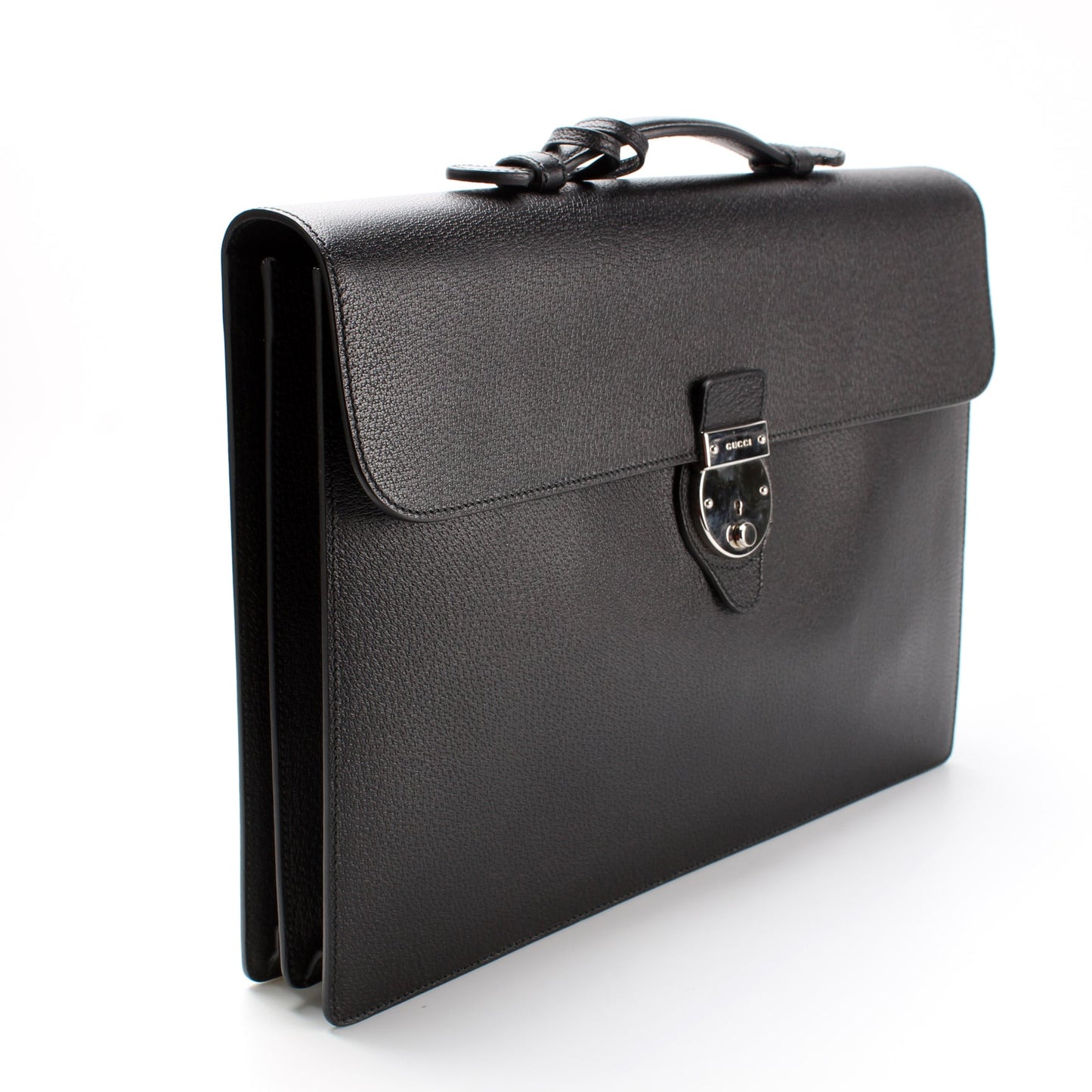 281402 Flap Briefcase Leather