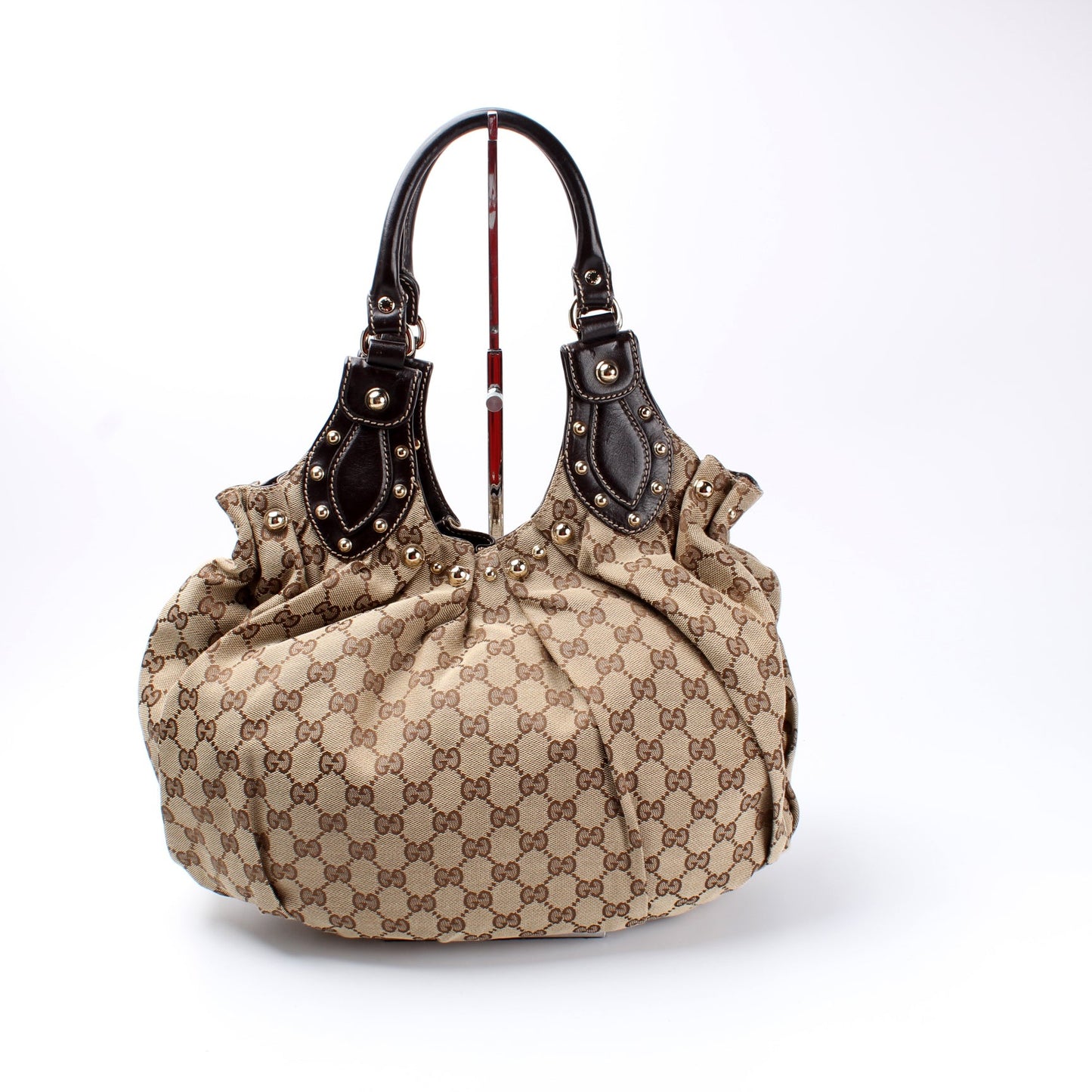 203624 GG Canvas Studded Pelam Medium