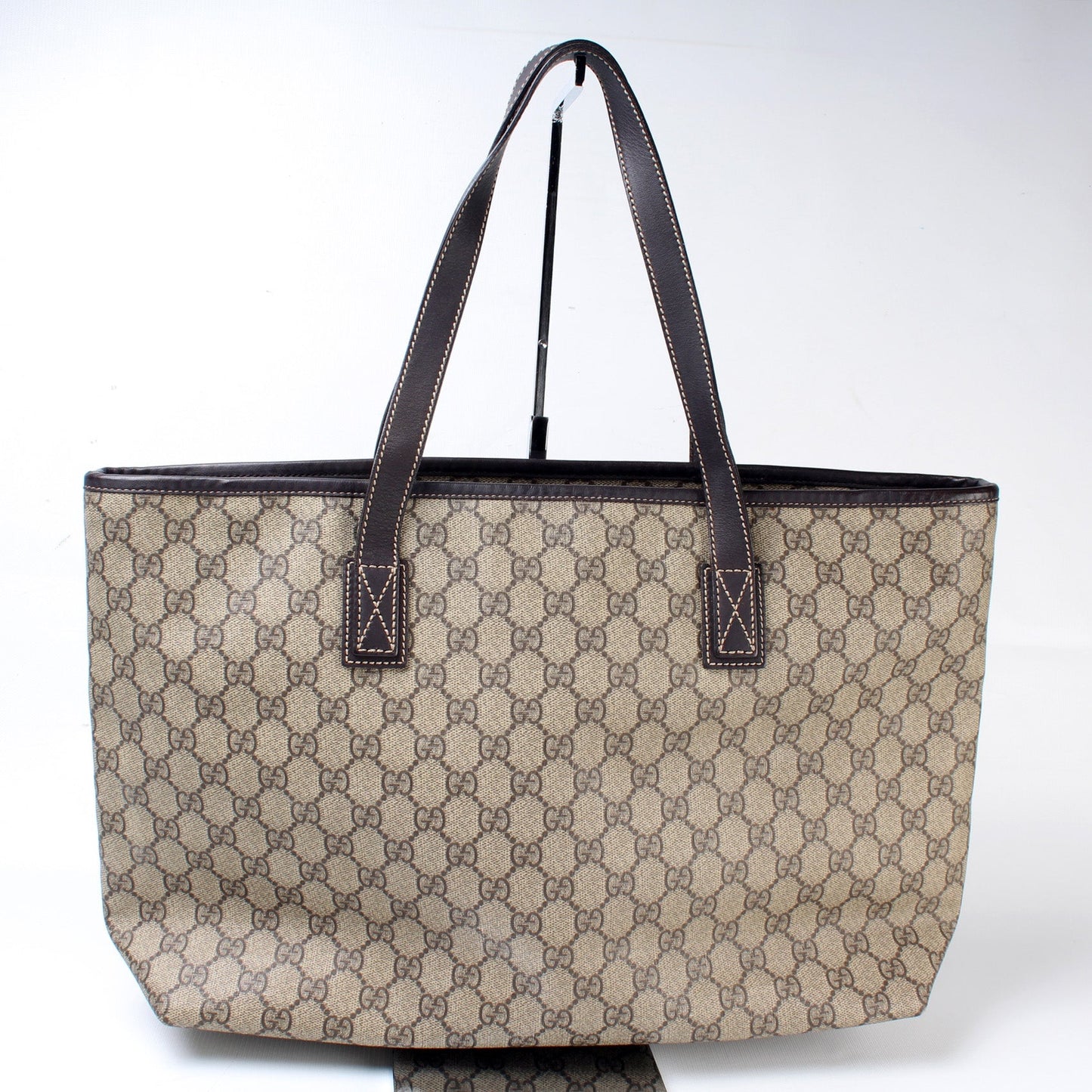 211137 GG Supreme Medium Zip Tote