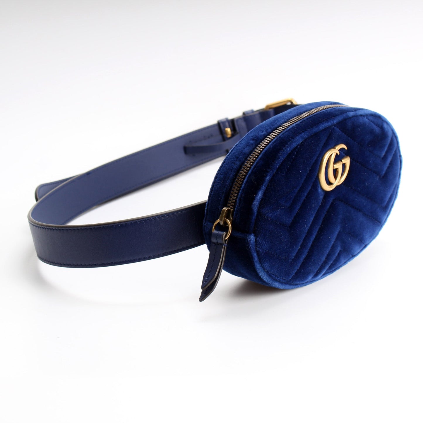 476434 Marmont Velvet Belt Bag