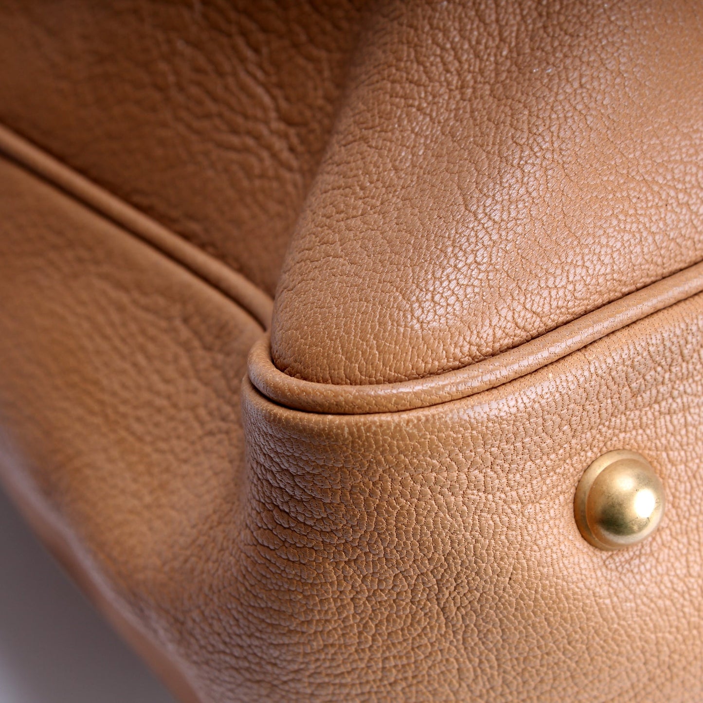 121540 Blondie Studded Tote Leather