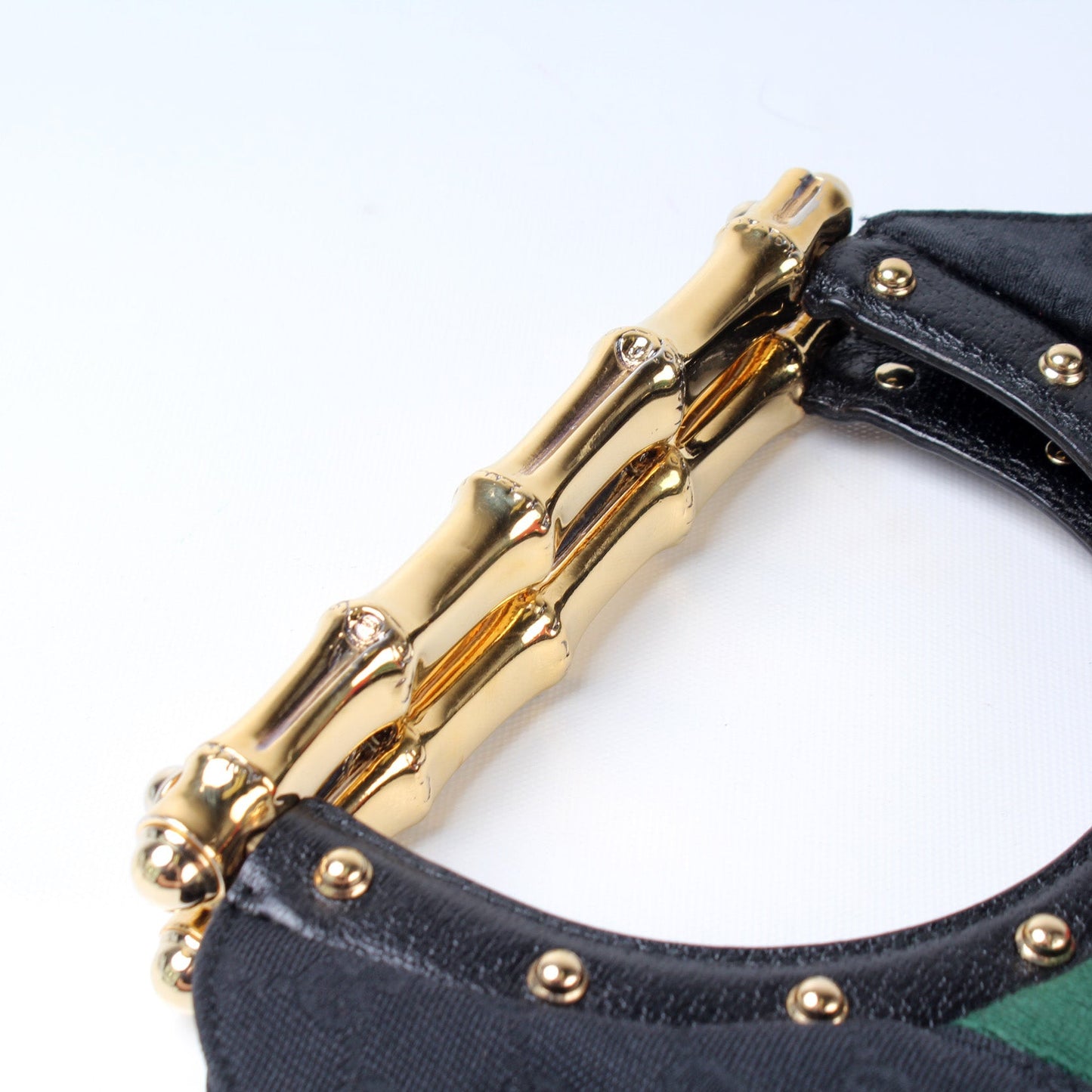 128989GG Canvas Metal Bamboo