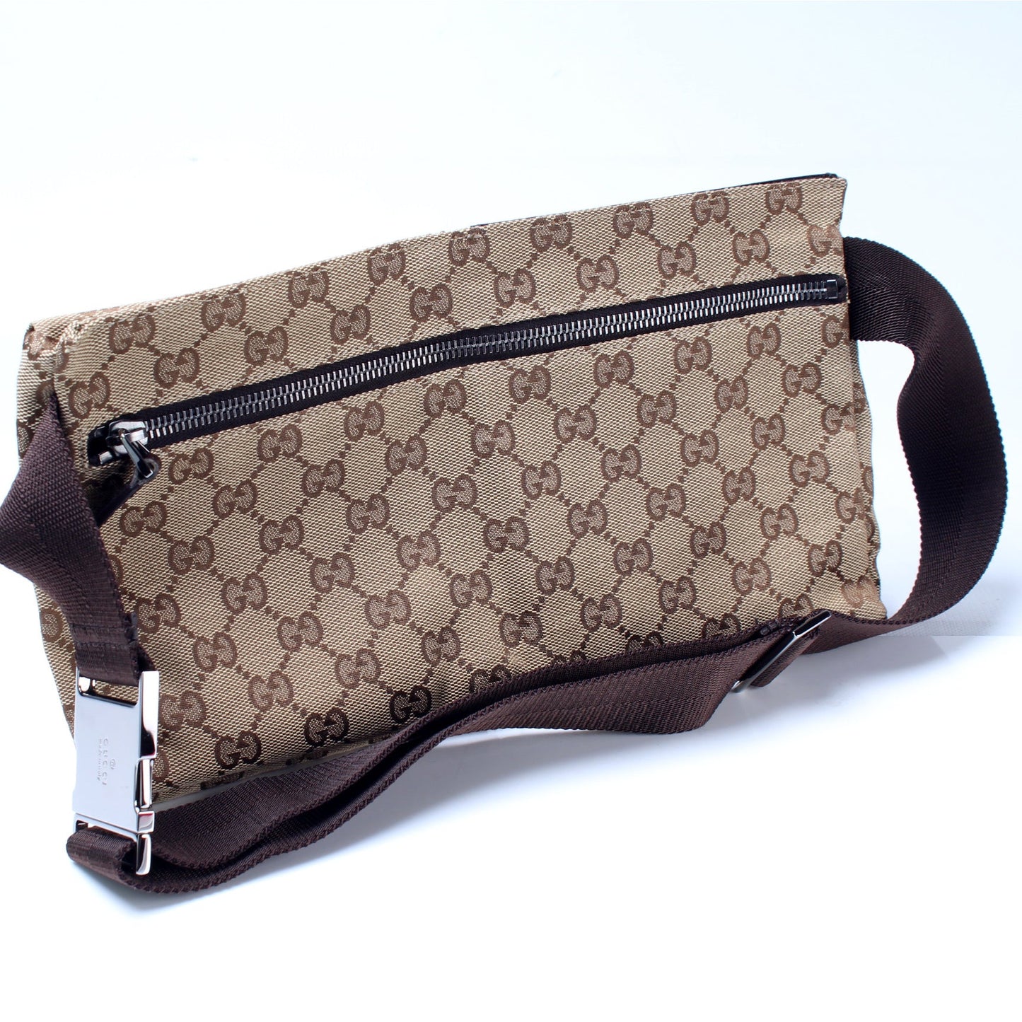 28566 GG Canvas Waist Bag