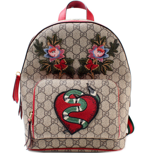 427042 GG Supreme Embroidered Backpack