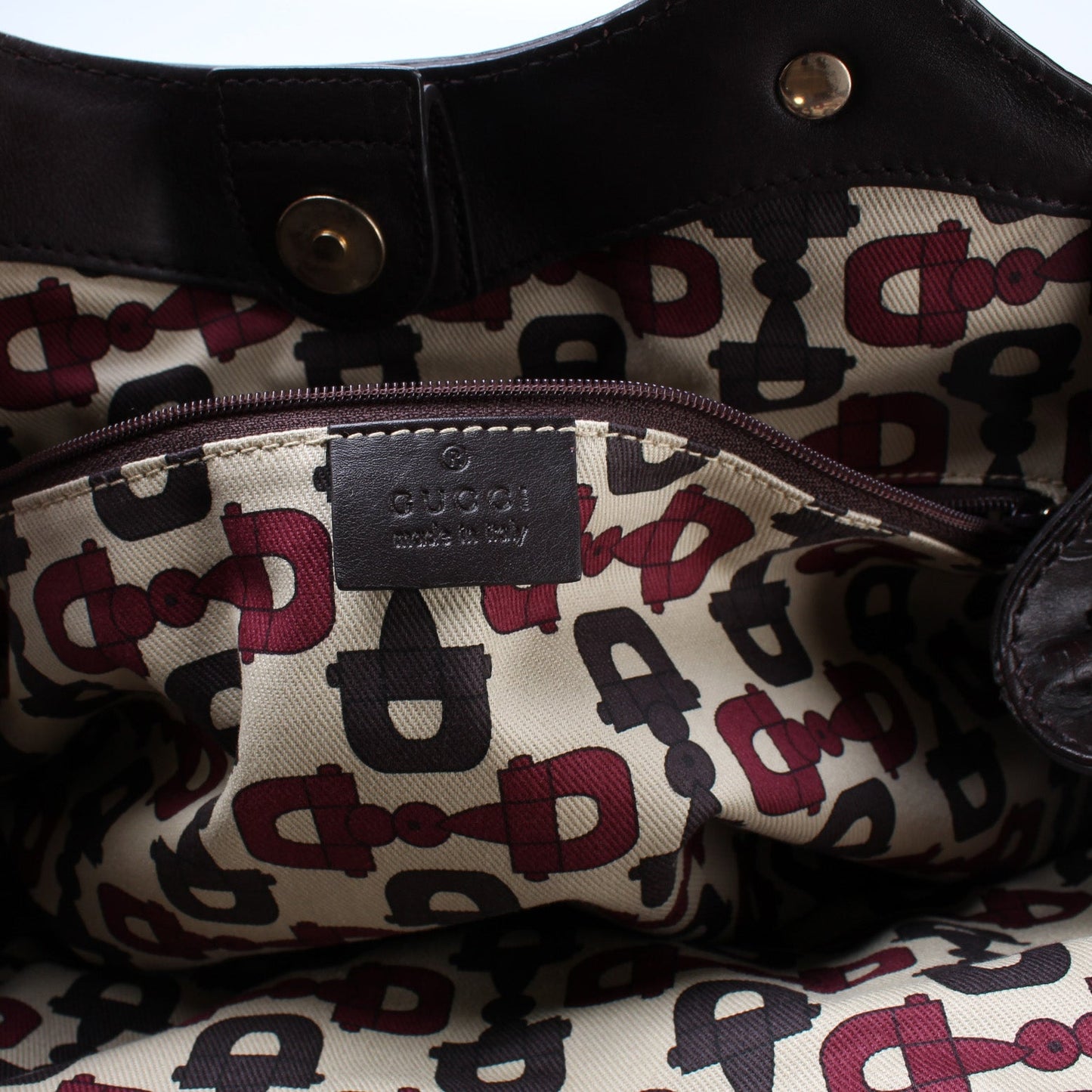 211944 Sukey Guccissima Leather Medium
