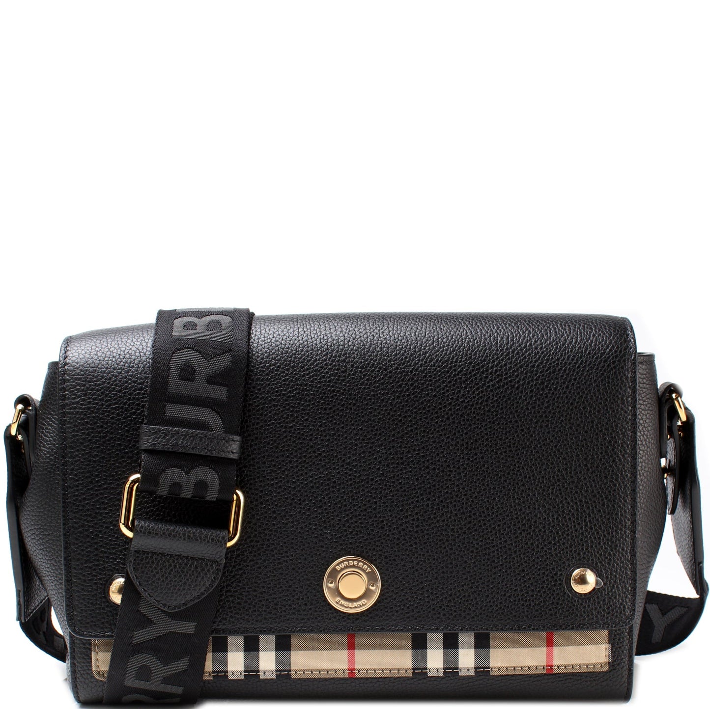 Note Crossbody Leather / Vintage Check