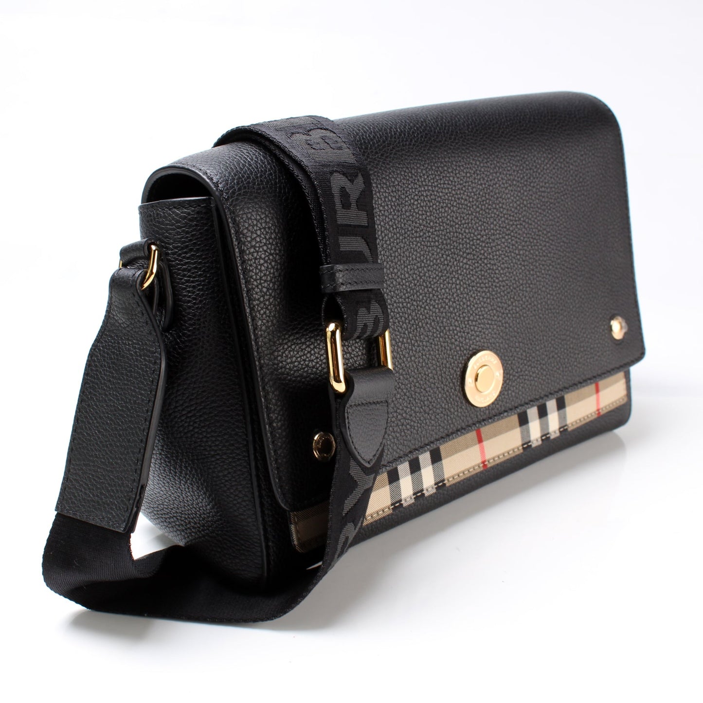 Note Crossbody Leather / Vintage Check