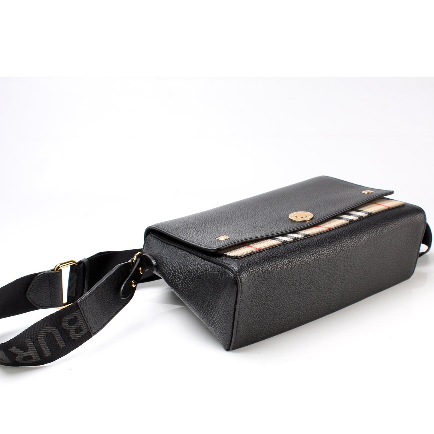 Note Crossbody Leather / Vintage Check