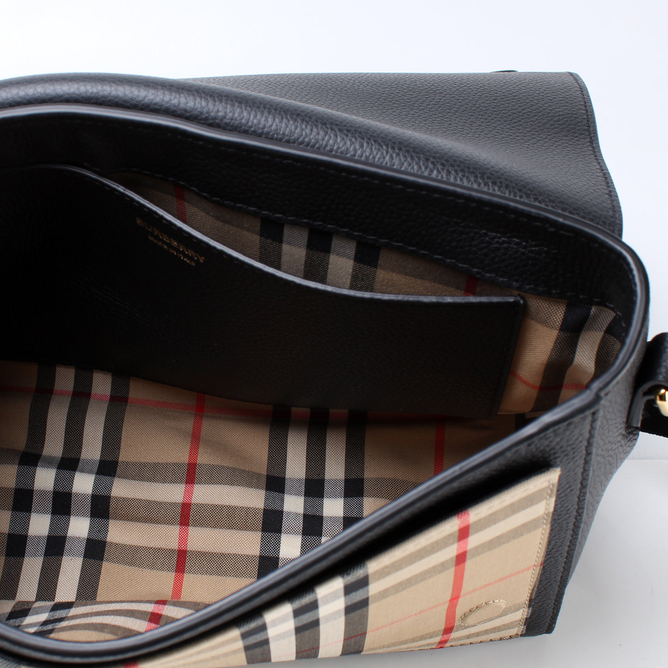 Note Crossbody Leather / Vintage Check