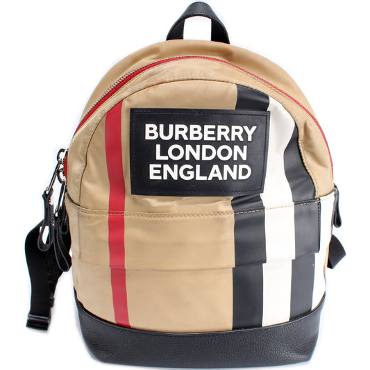Nico Check Small Backpack