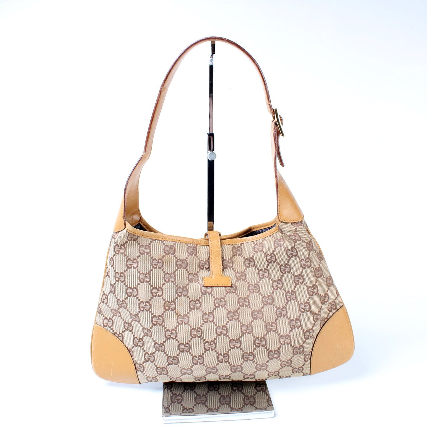001.4057 GG Canvas Jackie Hobo