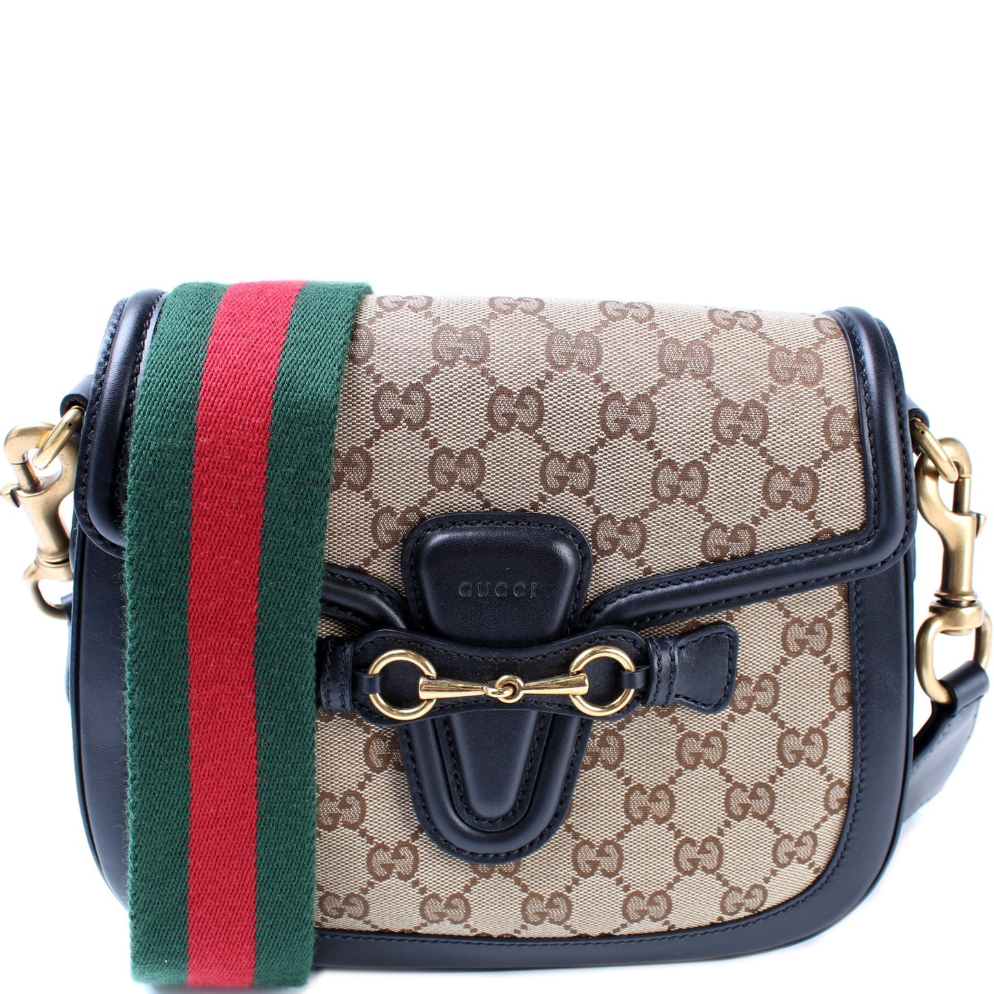 383848 GG Canvas Lady Web Original Shoulder Bag