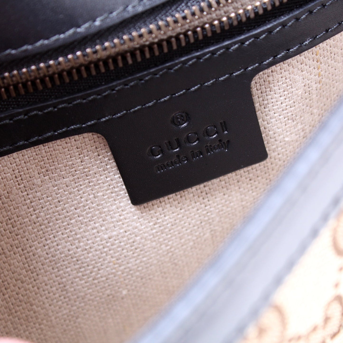 383848 GG Canvas Lady Web Original Shoulder Bag