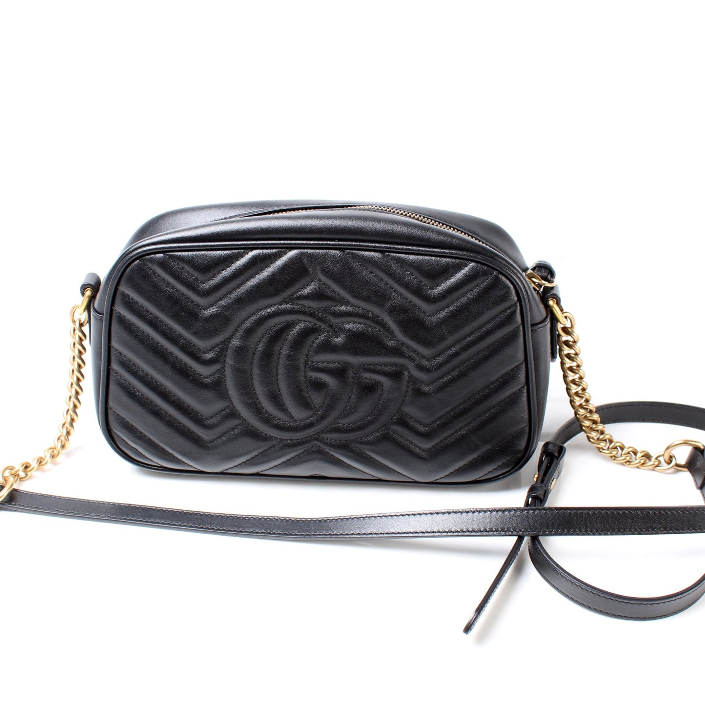 447632 Marmont Small Leather Camera Bag