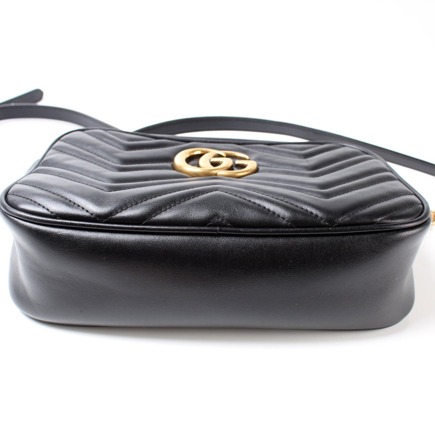 447632 Marmont Small Leather Camera Bag
