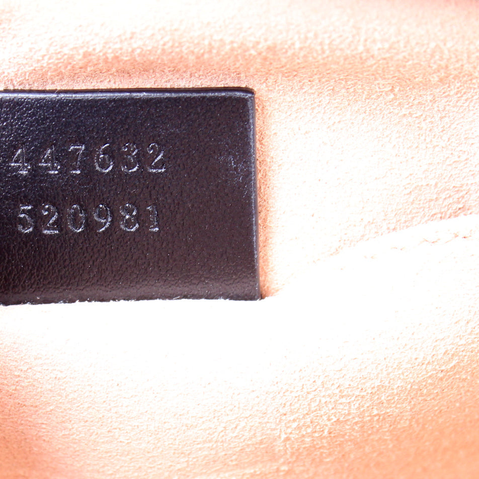 447632 Marmont Small Leather Camera Bag