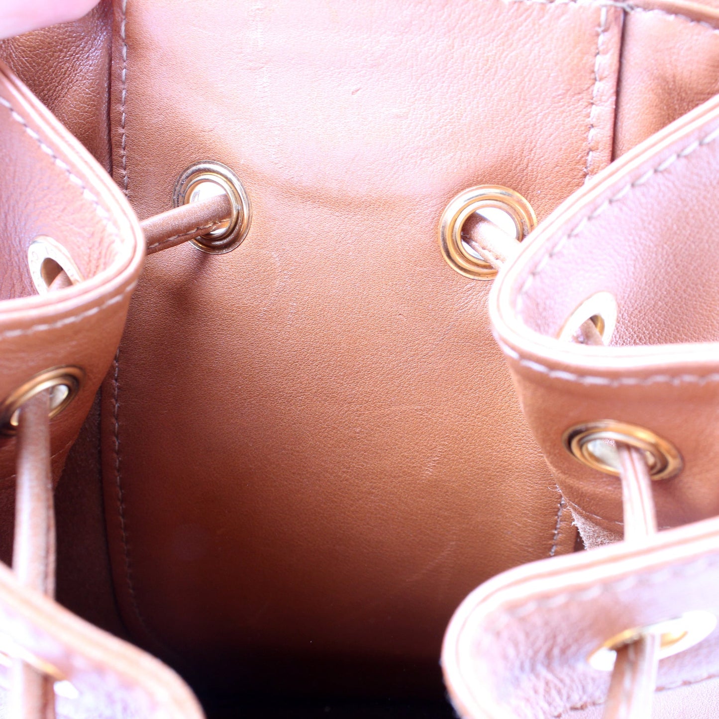 003.113.0036 Bamboo Sling Backpack Vintage