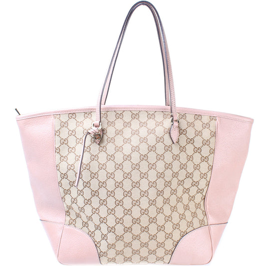 323671 GG Canvas Bree Zip Tote Medium