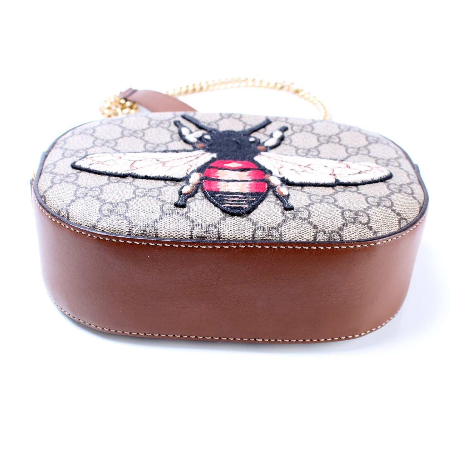 405535 GG Supreme Embellished Bee Mini Chain