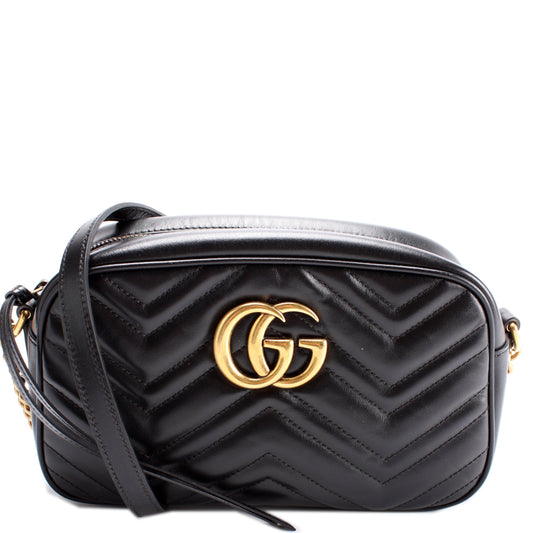 447632 Marmont Small Leather Camera Bag