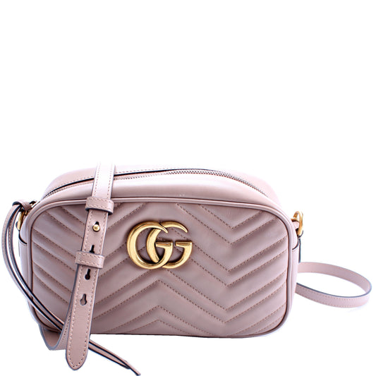 447632 Marmont Small Leather Camera Bag
