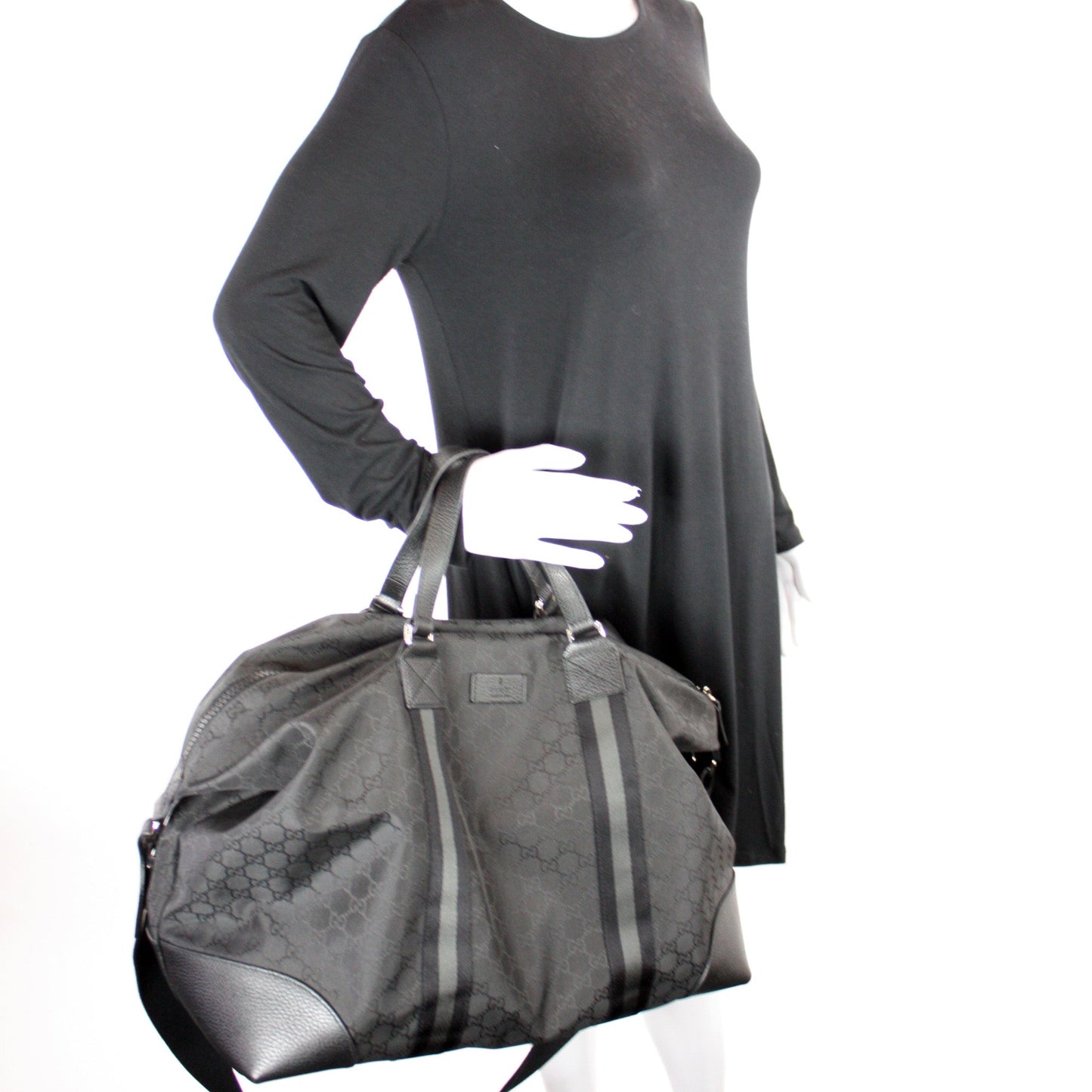 449180 GG Nylon Extra Large Duffle Bag
