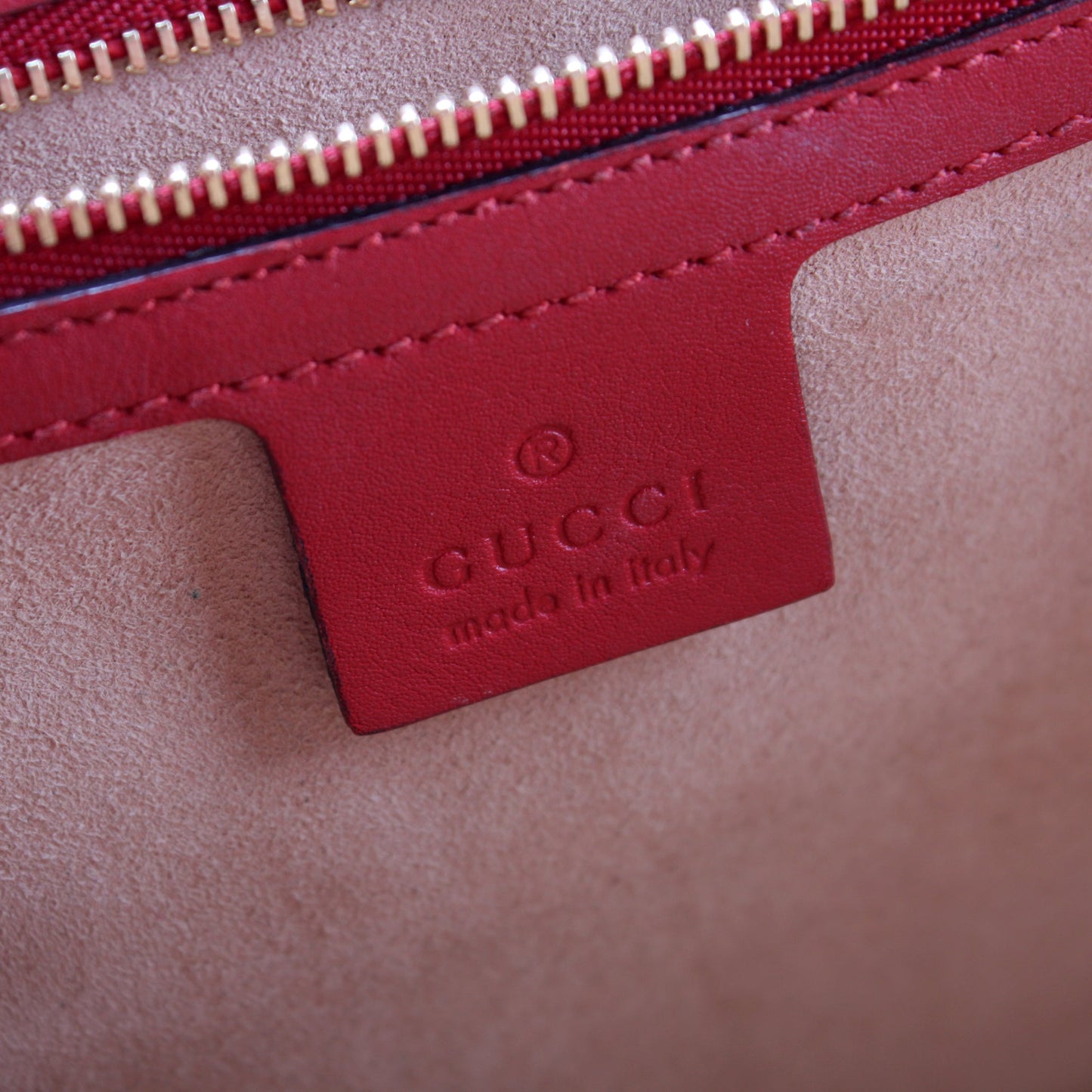 409486 Padlock GG Leather Shoulder Medium